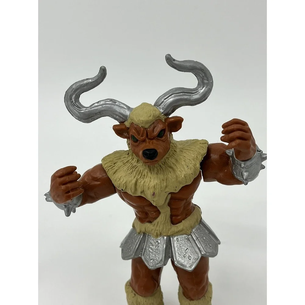Bandai 1994 Mighty Morphin Power Rangers Evil Aliens Slash Block Minotaur 5.5